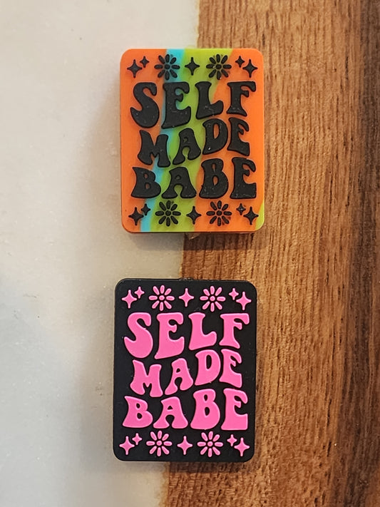 Self made babe exclusive silicone focal bead small business wpman owned