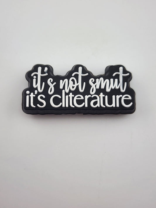 It's not smut it's cliterature silicone focal bead custom exclusive beads