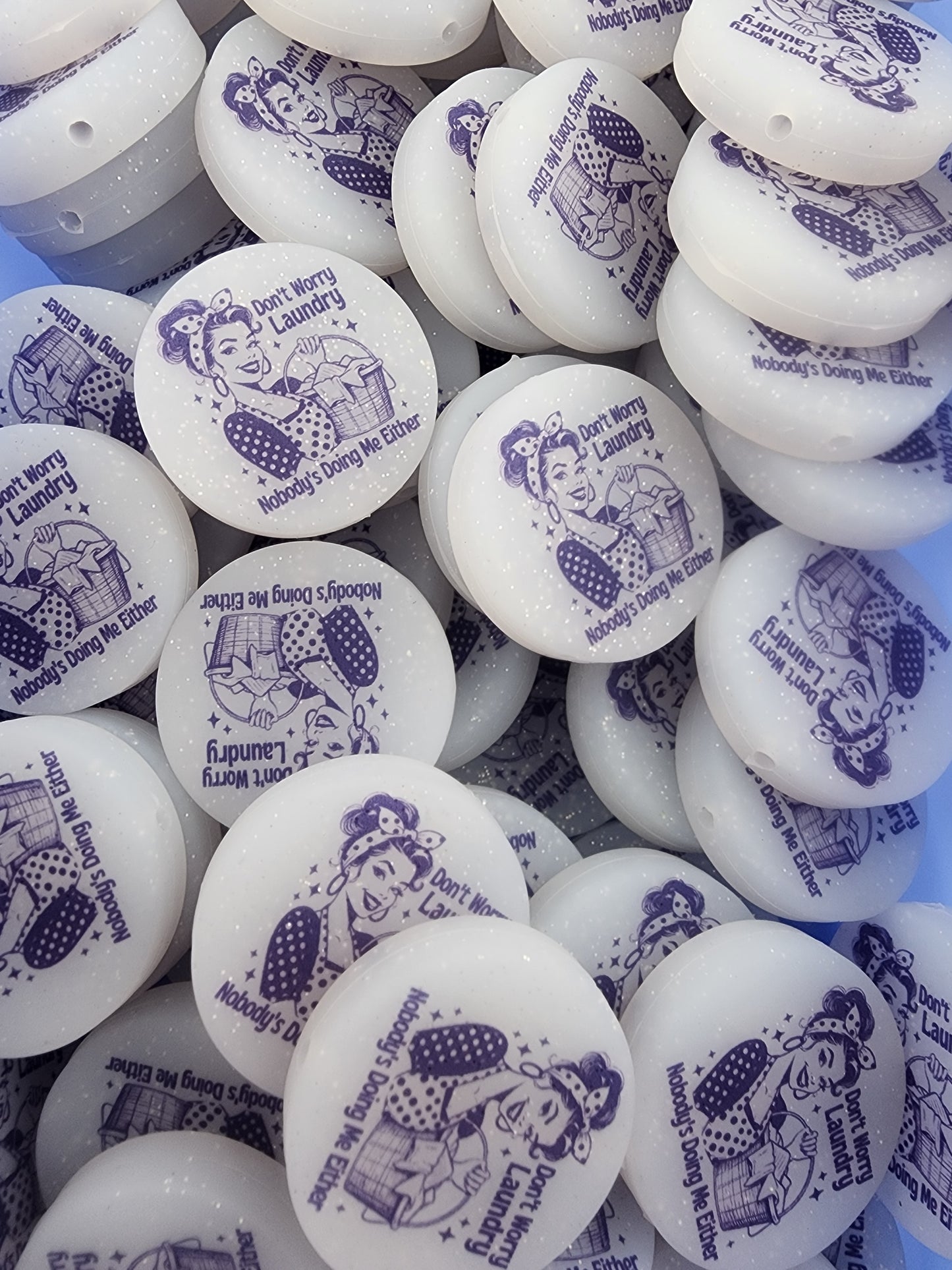 Retro sassy sarcastic memes silicone focal beads custom exclusive