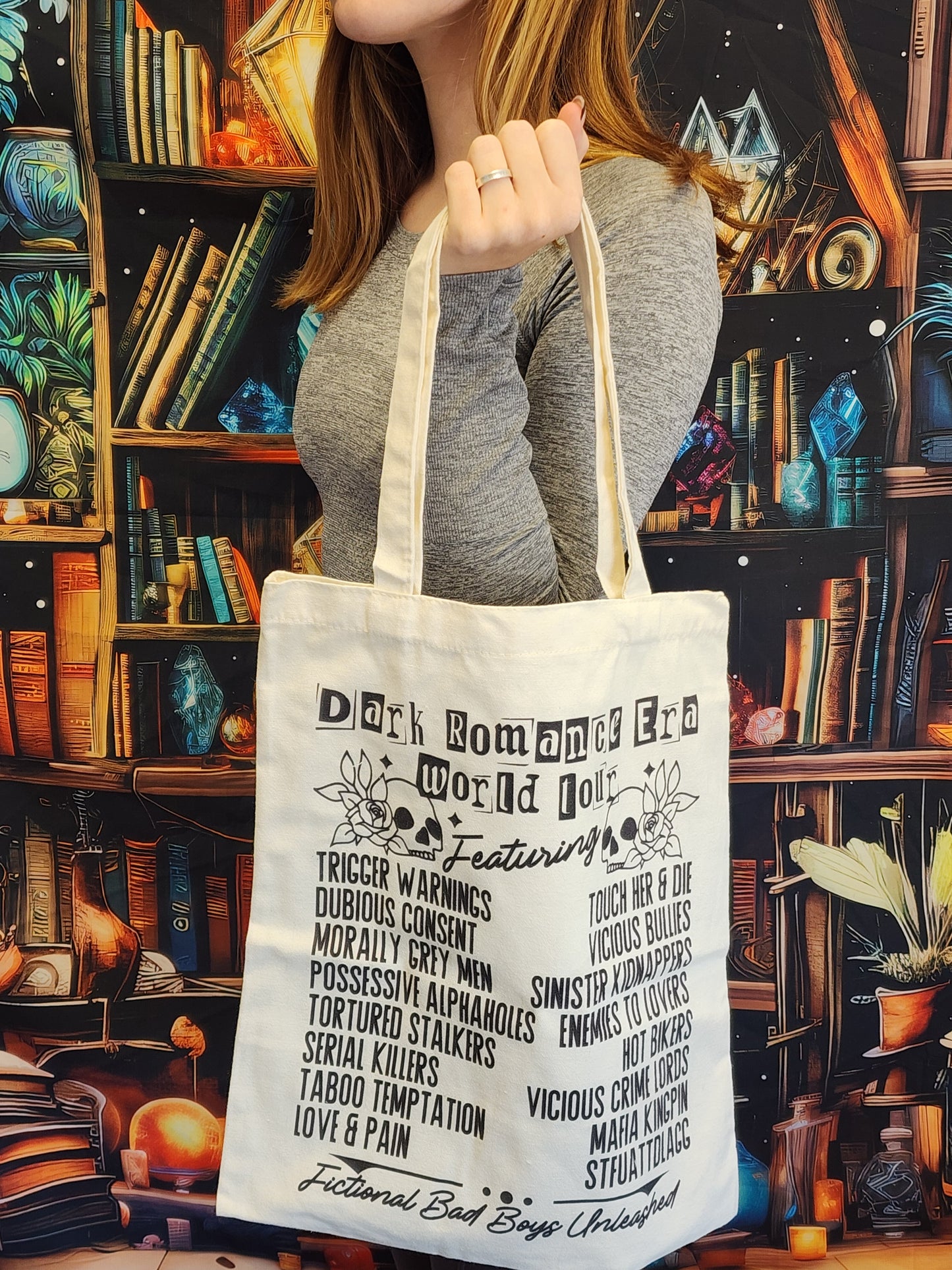 Custom designed tote bags book bags booktok pumpkin richard cake print totes