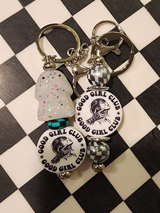 Good Girl club keychains silicone richard booktok tiktok smut