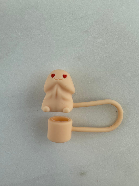 Heart Eye Amor Richard Straw Topper for Stanley Silicone Custom Exclusive