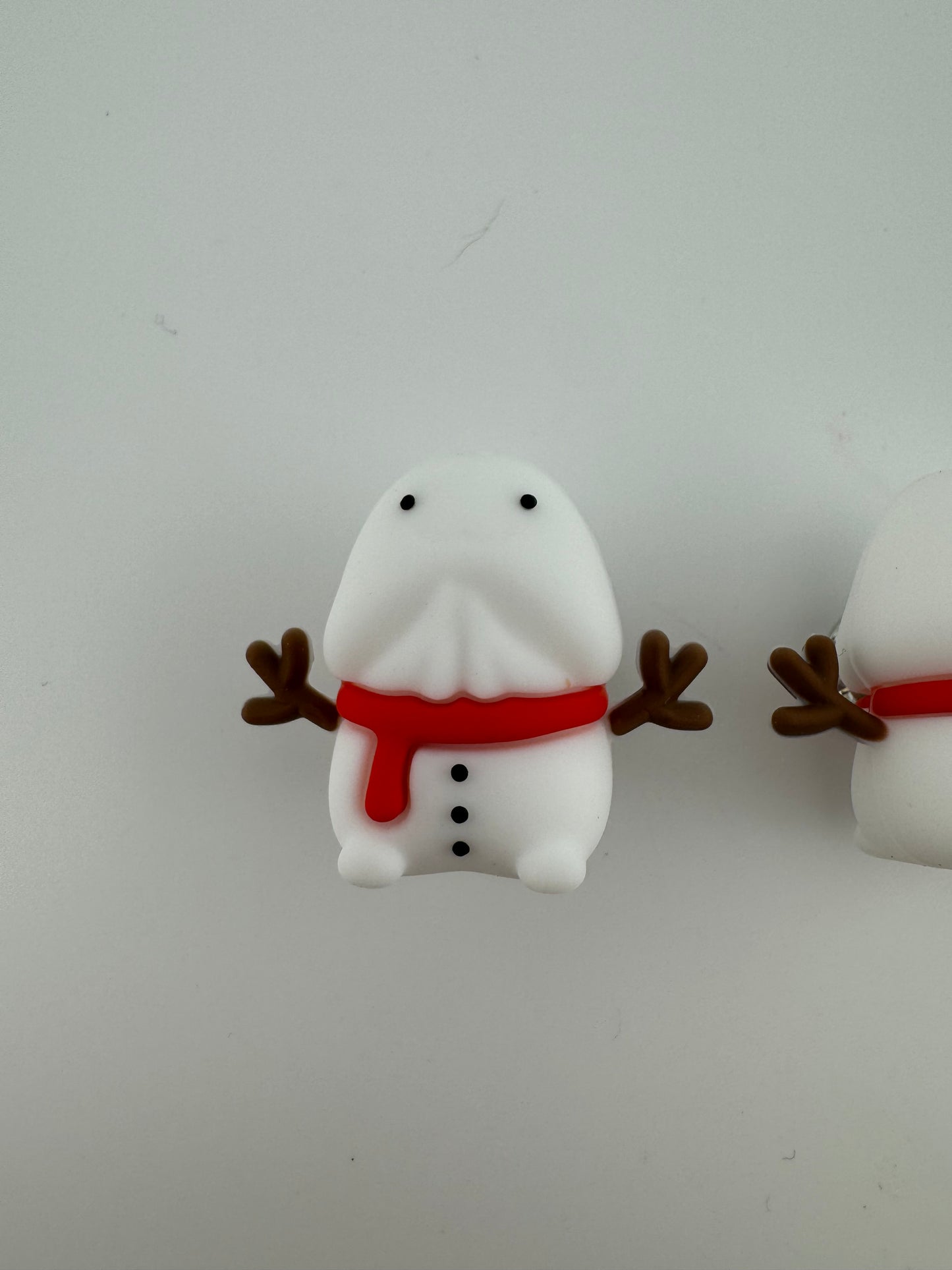 Custom exclusive collab silicone richard beads reindeer snowman naughty christmas bead