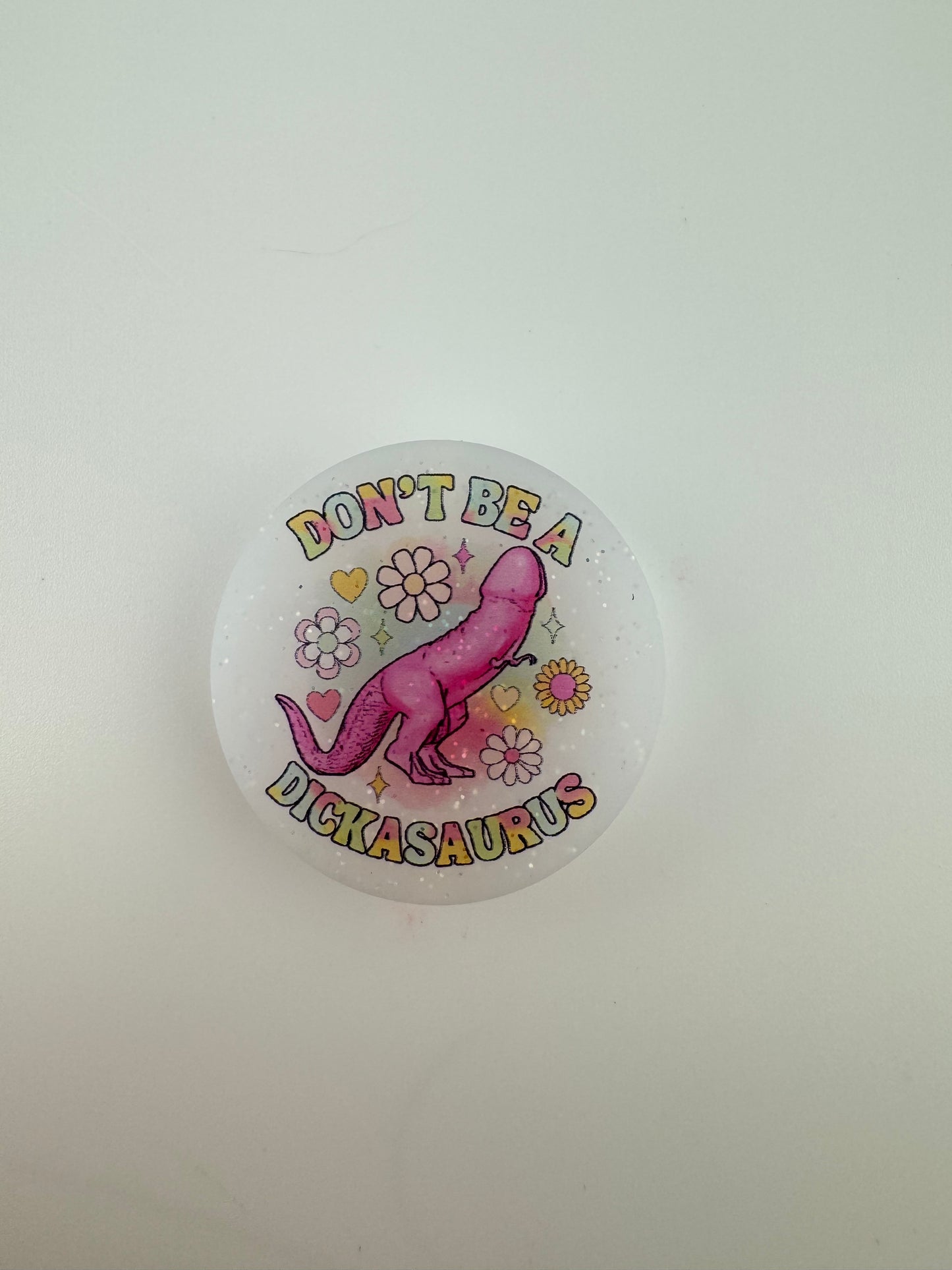 Funny Print Bead Sayings Sassy Silicone Focal