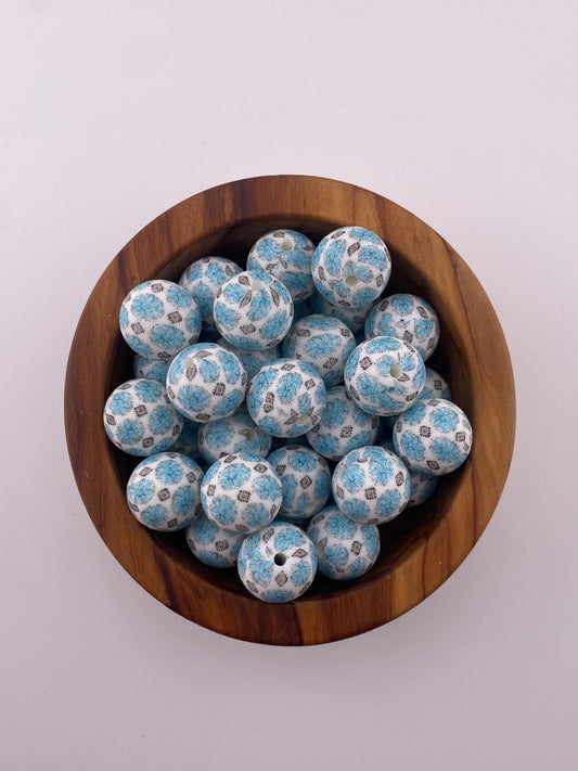Exclusive Snowflake Aztec 15mm