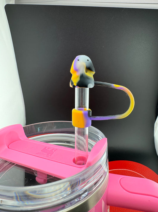 Halloween Swirl Richard Straw Topper Stanley Tumbler Naughty glow in the dark toppers