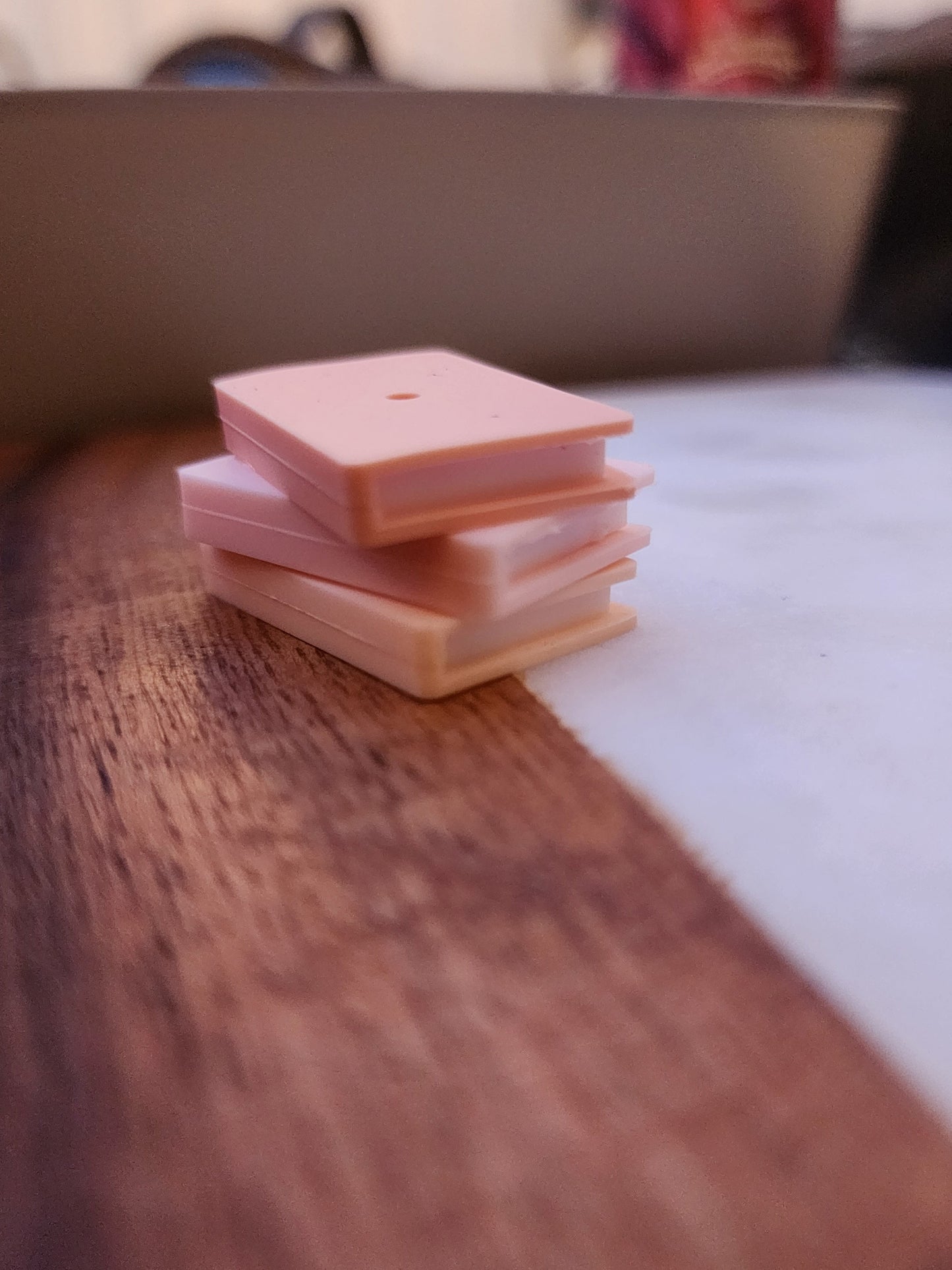 Book Stacks Custom Exclusive Silicone Focal beads books bead