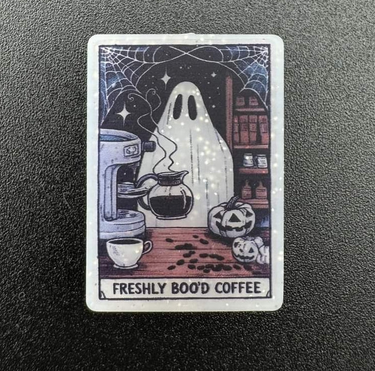 Custom exclusive silicone print focal bead tarot card halloween beads