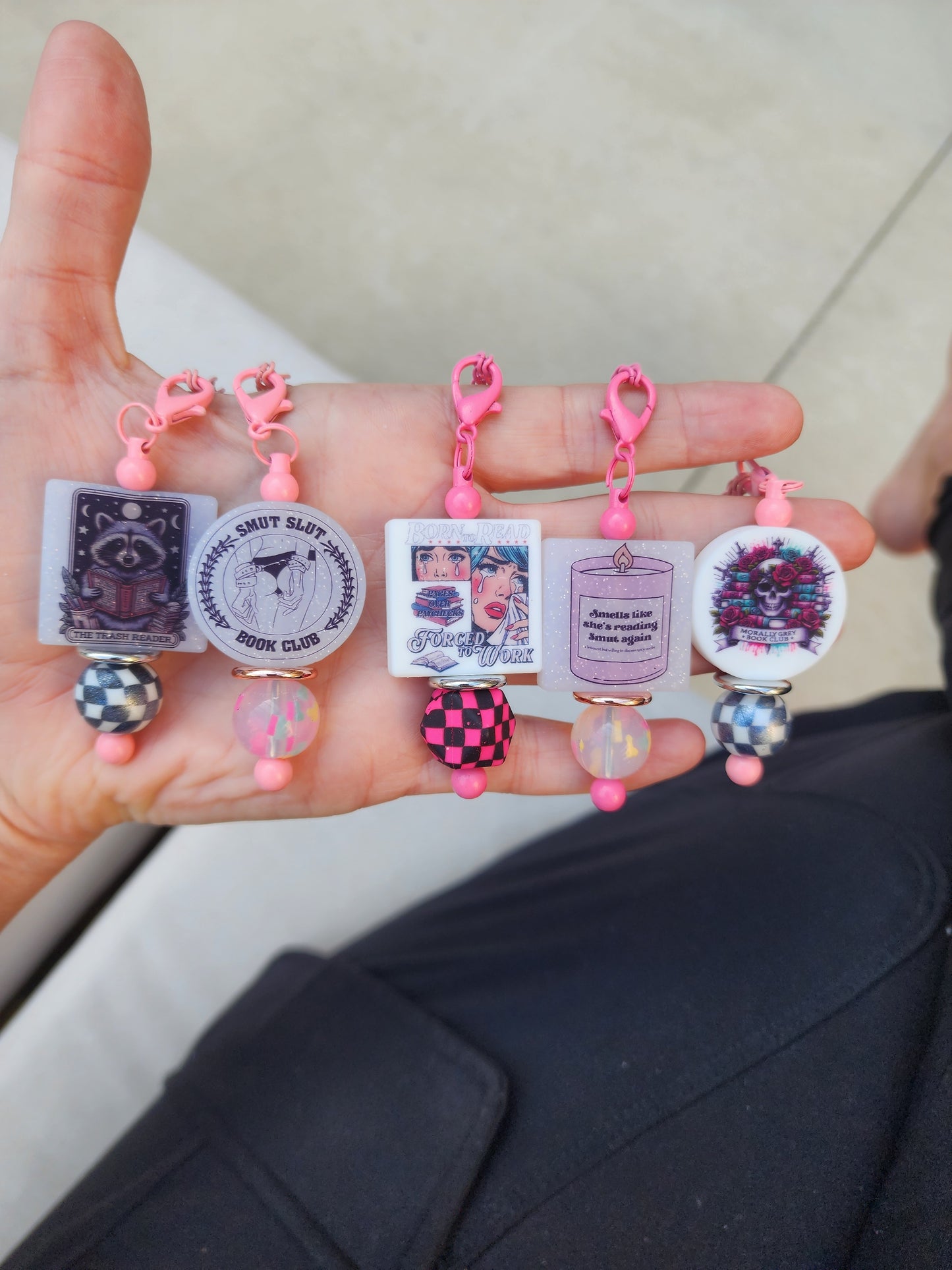 Smut cup charms for tumblers unhinged tumbler accessories #booktok