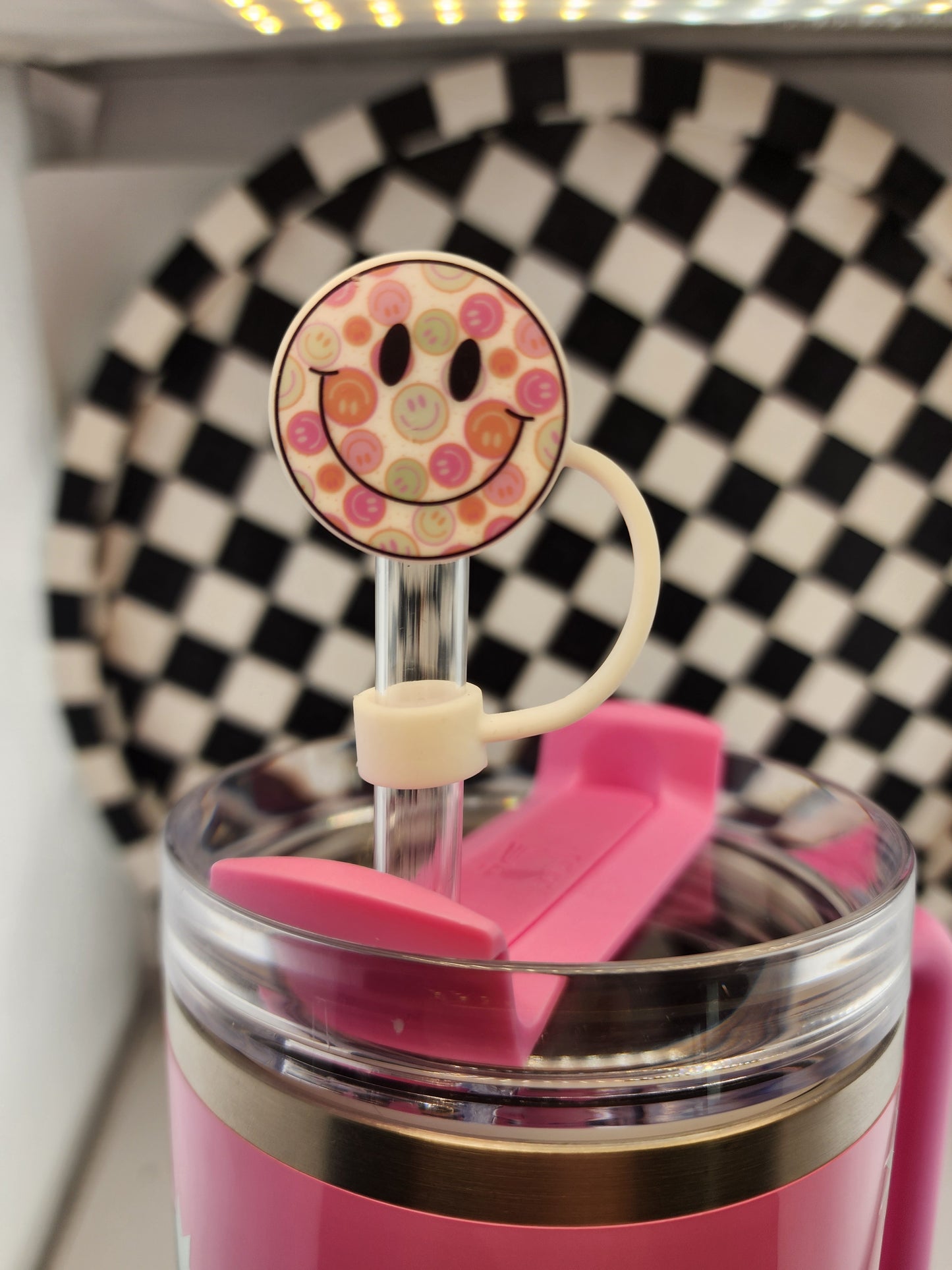 Custom silicone tumbler straw toppers smut good girl reading booktok