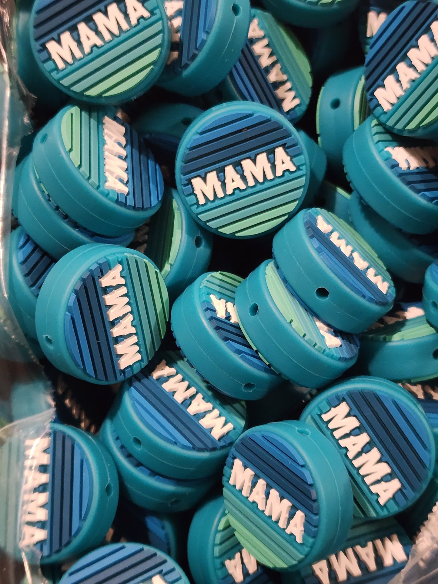 Custom exclusive Mama beads silicone beads-Bin B