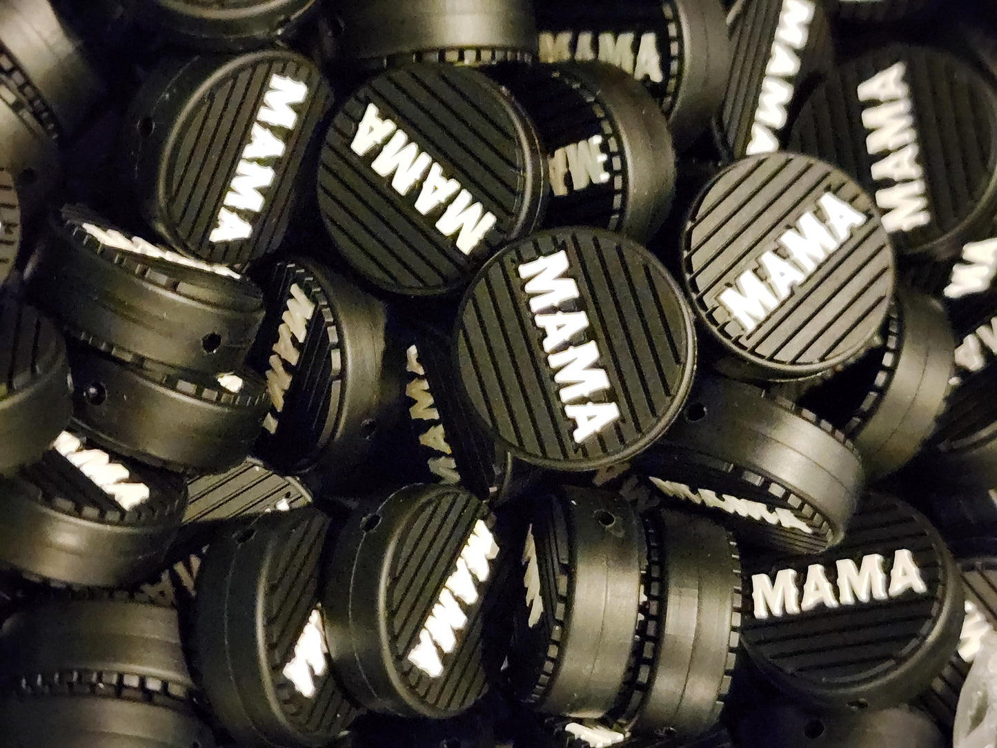 Custom exclusive Mama beads silicone beads-Bin B