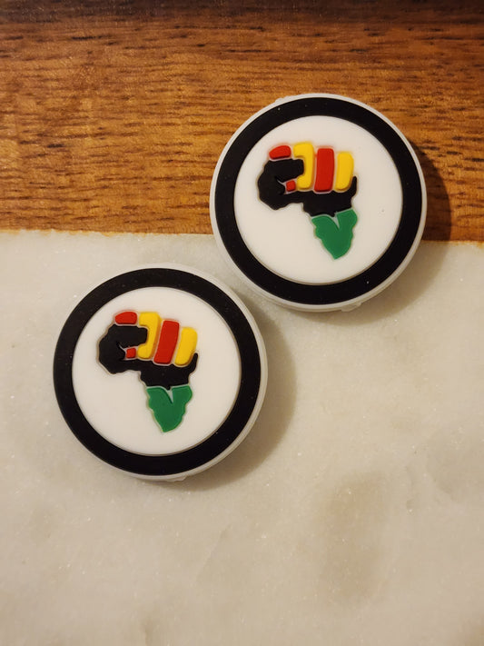 February black history month silicone focal