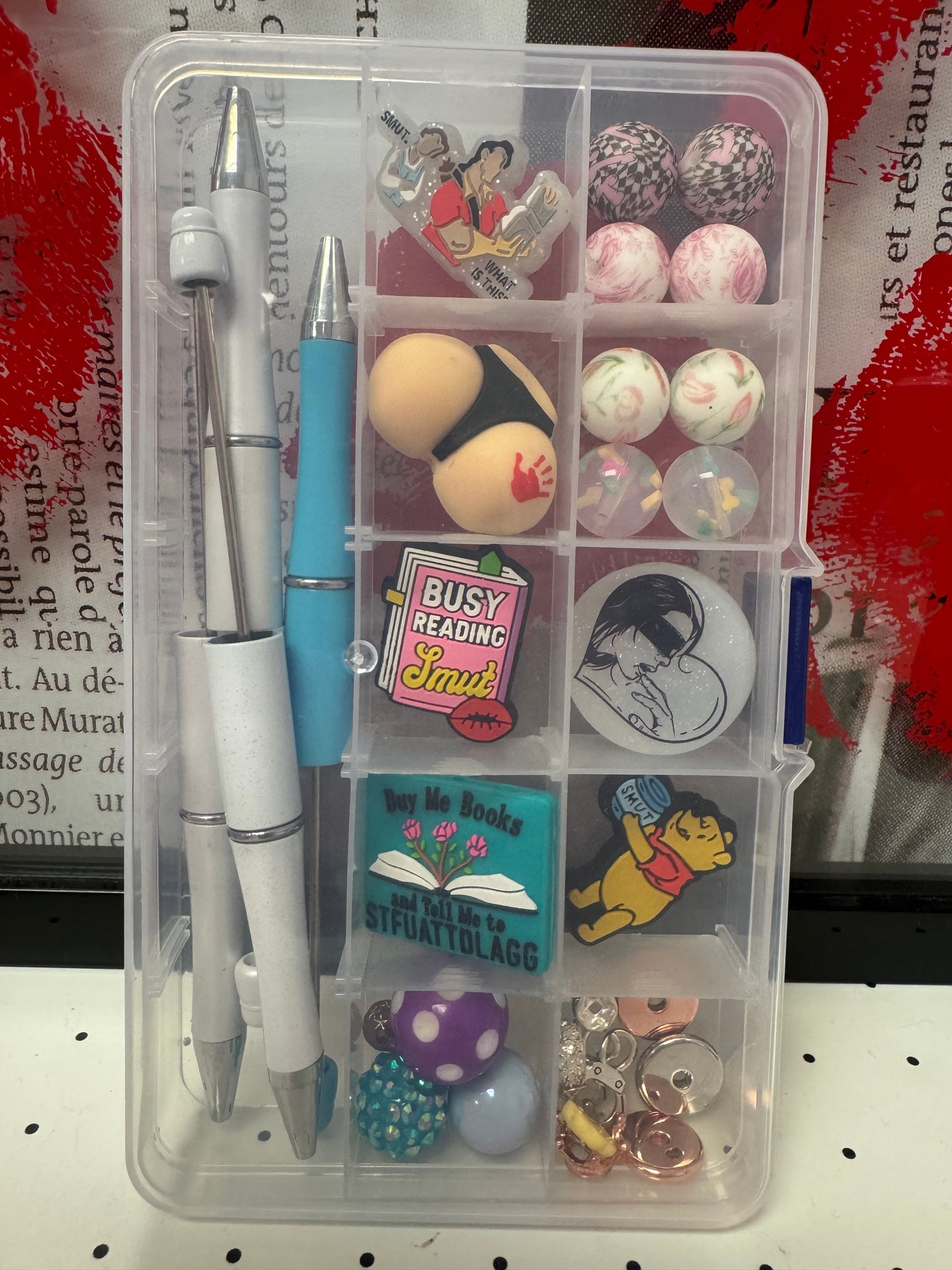 Naughty Focal Pen Box