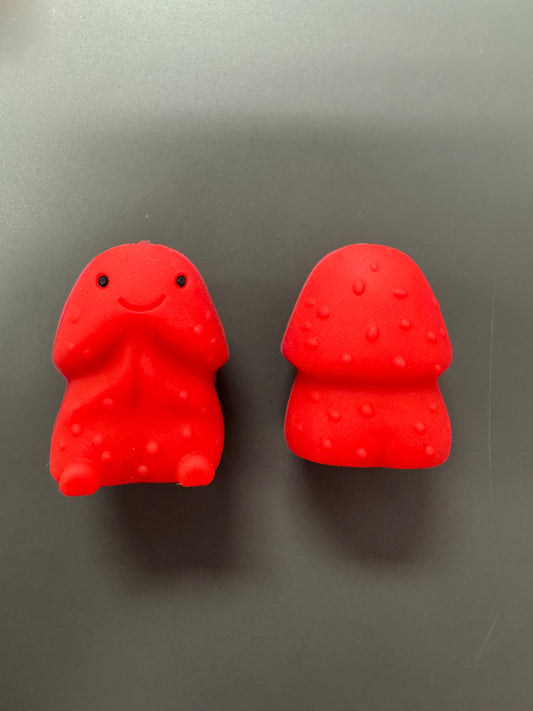 Red Pickle Richard Custom Copyrighted Silicone Focal