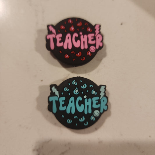 Teacher teal and pink