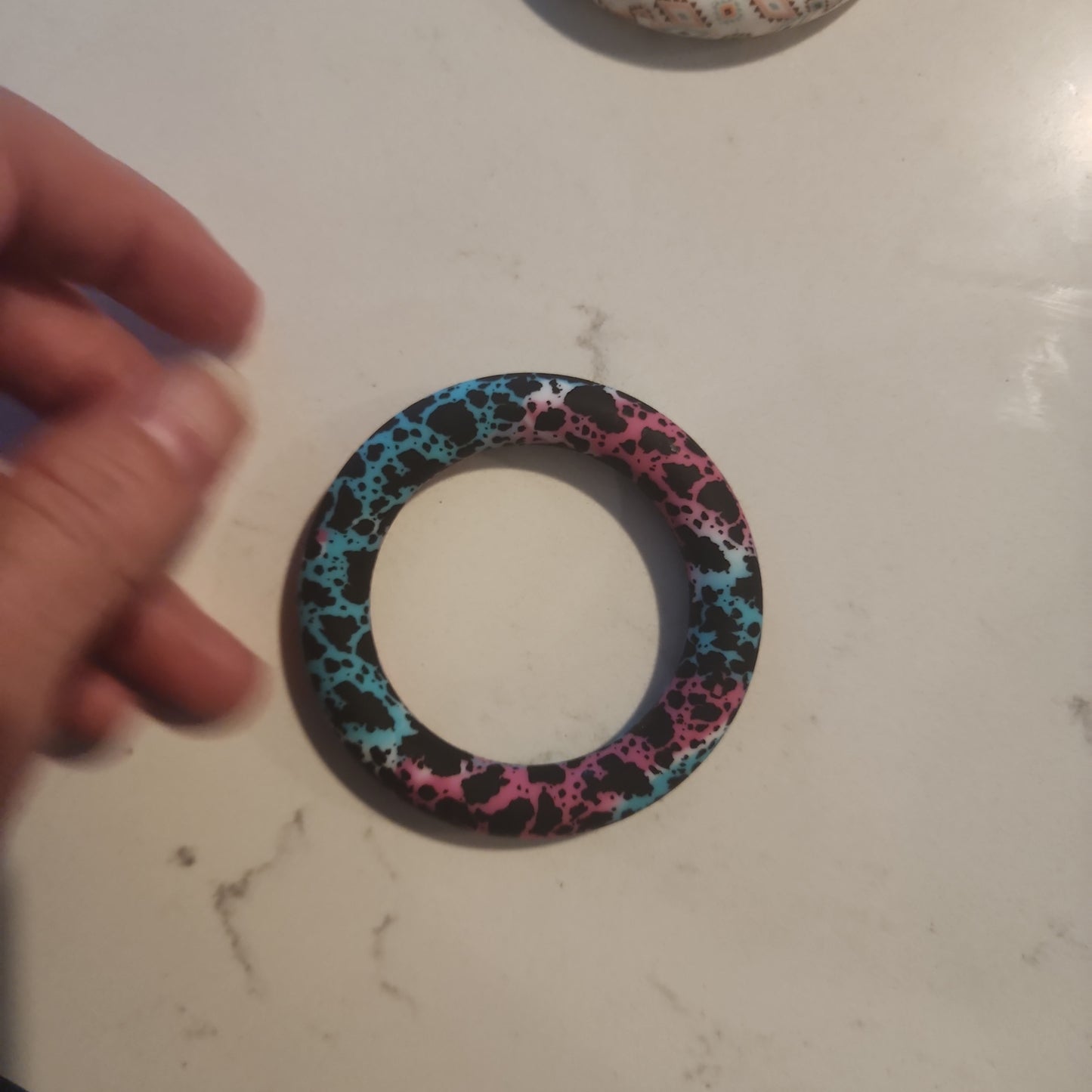 Custom rings for freshie hangers car mirrors exclusive printed print 65mm silicone rings