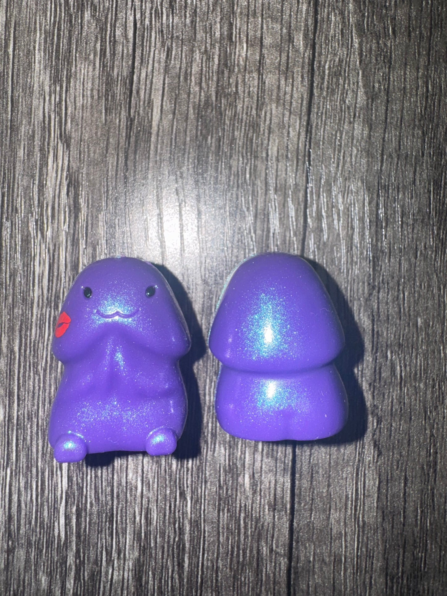 Purple Opal Kiss Richard Copyrighted Naughty Silicone Focal