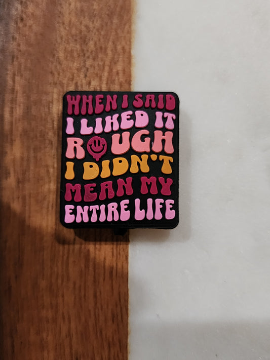 Entire life rough focal bead-L7