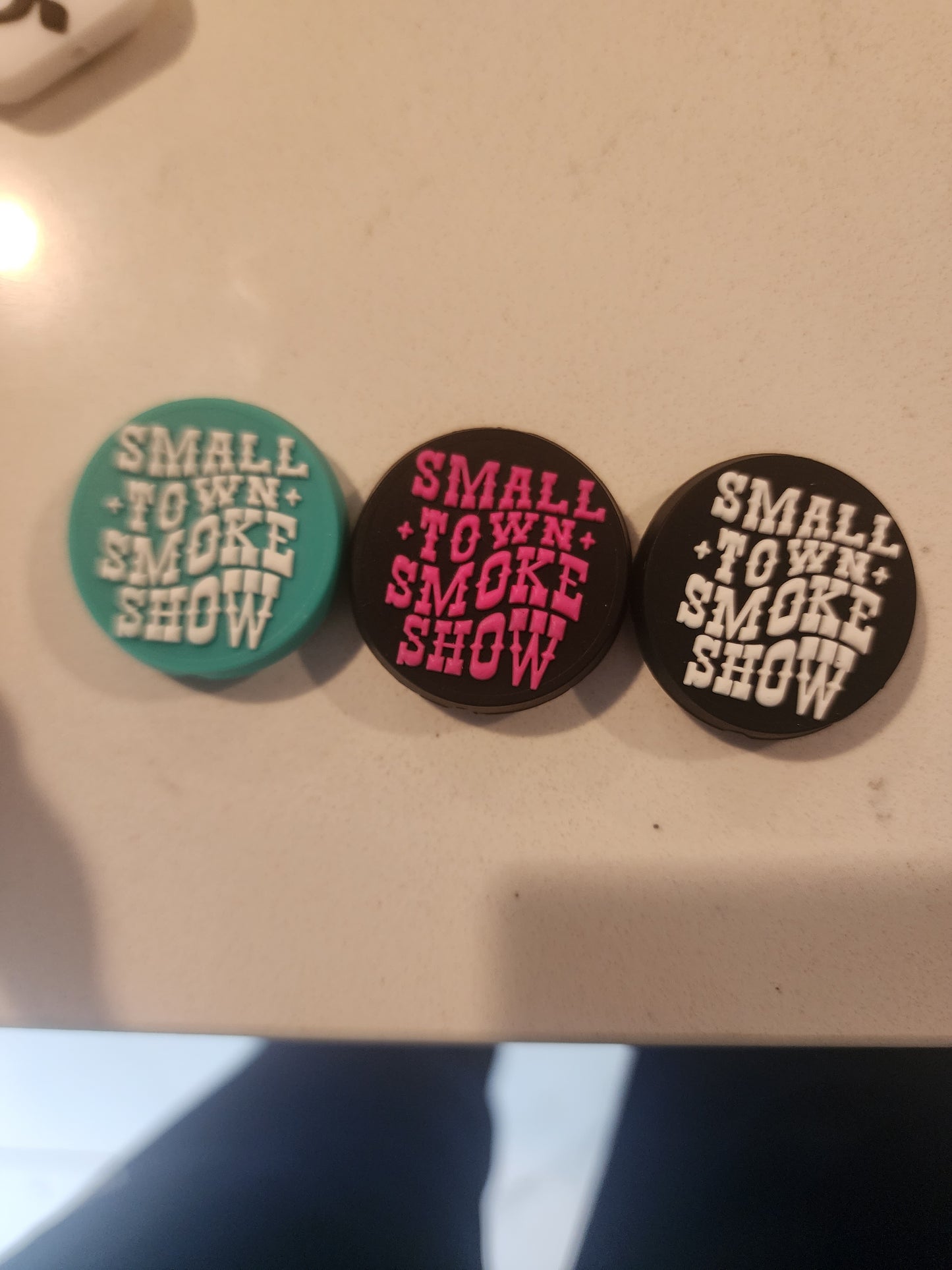 Small town smoke show custom exclusive silicone focal bead