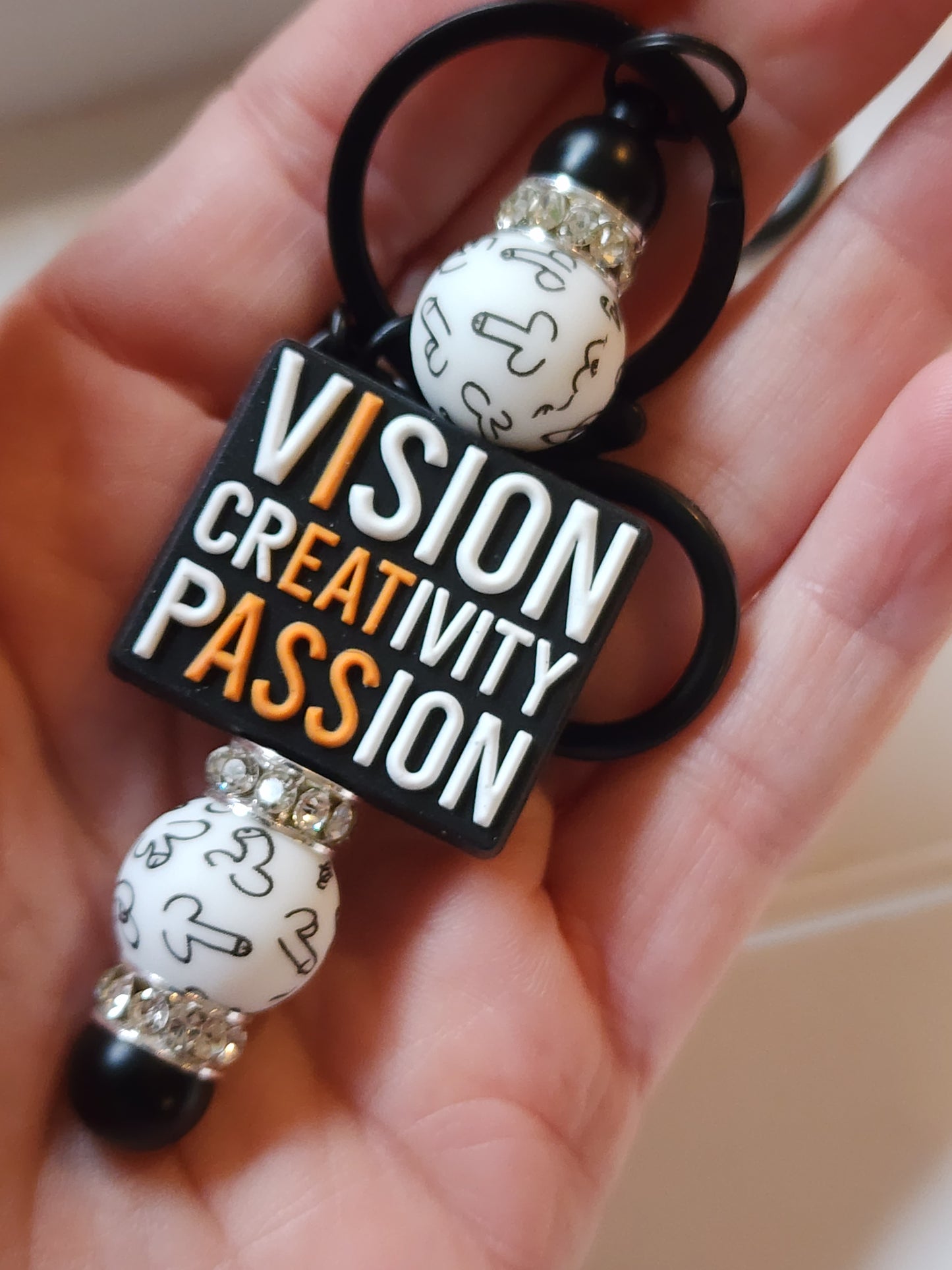 Silicone focal bead vision creativity passion I eat ass after hours custom beads