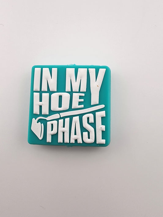 In my hoe phase custom silicone focal bead naughty beads