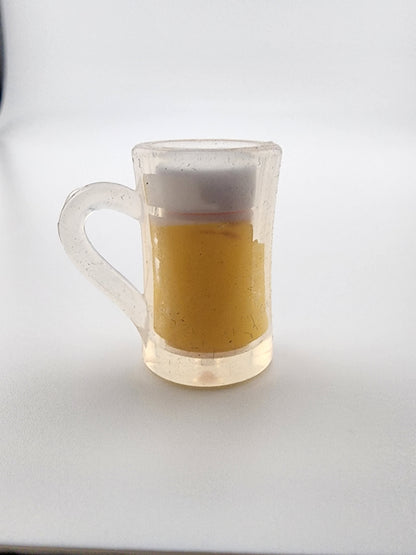 3d silicone beer mug focal custom exclusive silicone beads