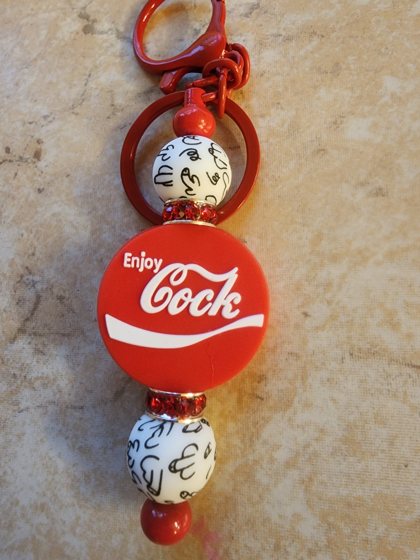 Enjoy cock coke Custom exclusive silicone bead naughty