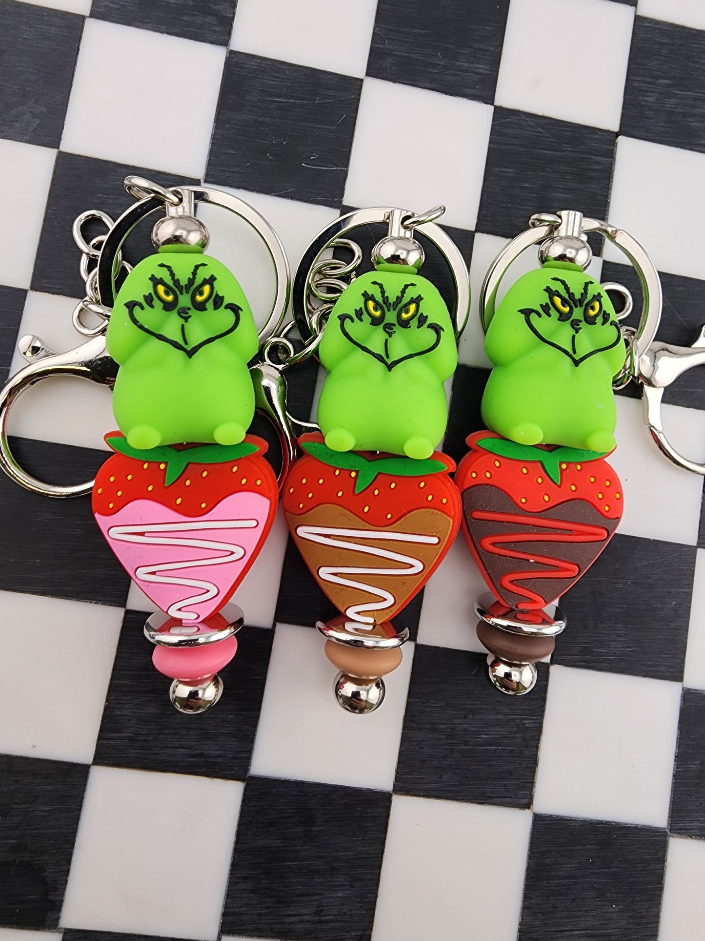 Richard grinch Valentines day keychain