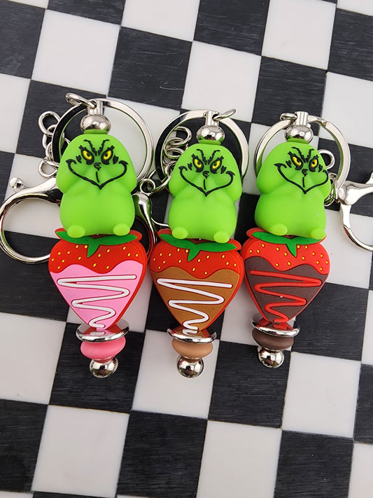 Richard grinch Valentines day keychain