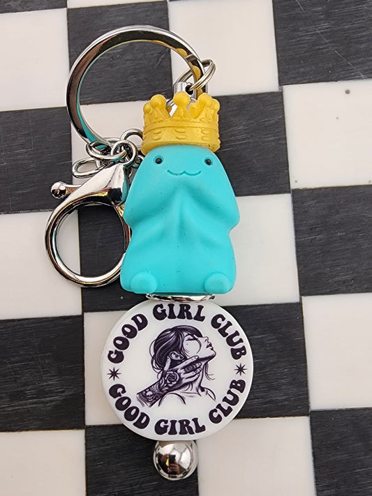 Good girl king richard keychain exclusive one of a kind