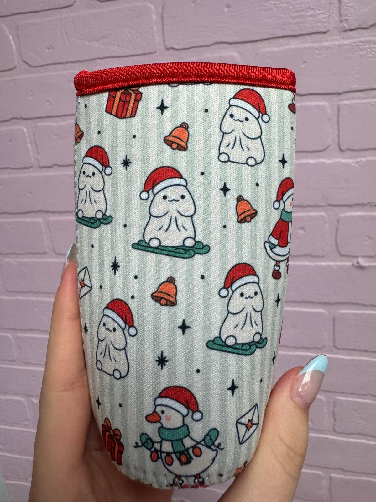 Christmas Richard Koozie Reusable Slim Can Sleeve Exclusive