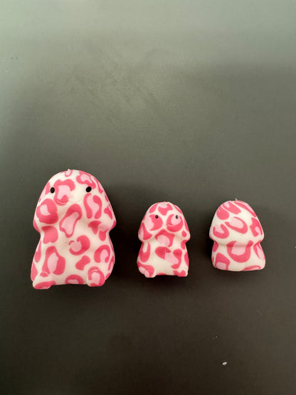 MINI Pink Cheetah Son Richard Copyrighted Custom Silicone Focal