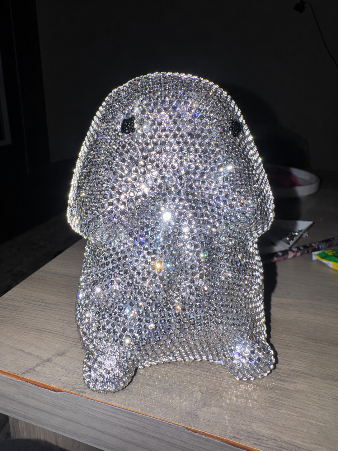 Diet cock crystal rhinestone KIT make your own bedazzled Richard ( 3 sizes)