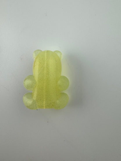 Yellow Skeleton Gummy Bear dead Custom Exclusive Silicone Focal