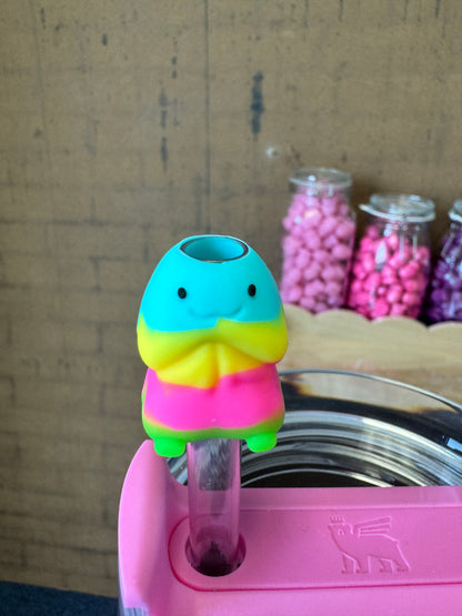 Sip Tip Richard Stanley Straw Decor Topper and Pen Grip kawaii penis dick