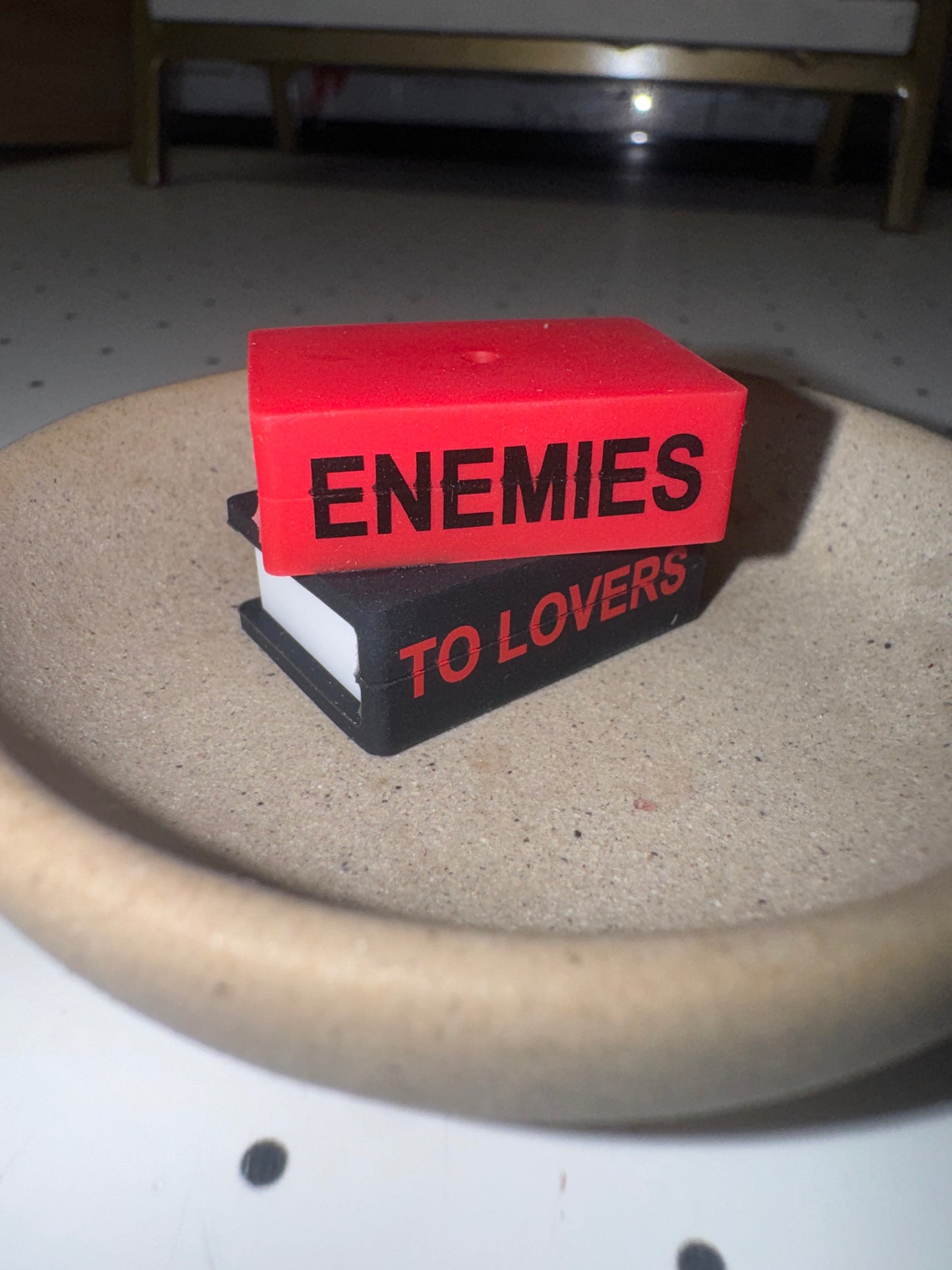 Enemies to Lovers Smut Custom Silicone Focal