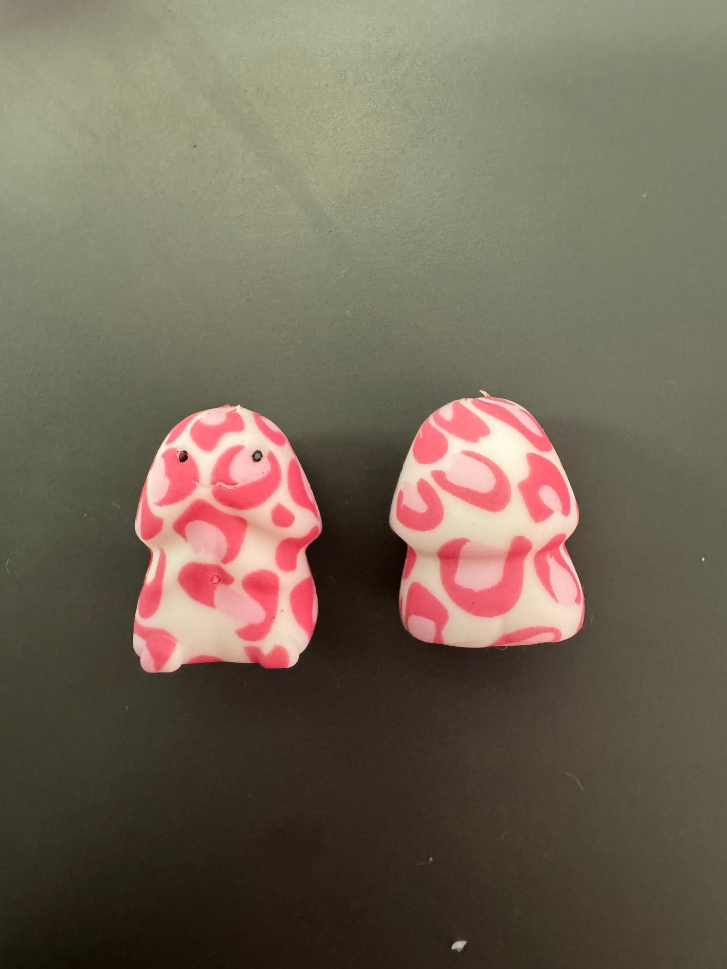 MINI Pink Cheetah Son Richard Copyrighted Custom Silicone Focal