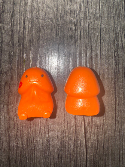 Orange Opal Kiss Richard Copyrighted Naughty Silicone Focal