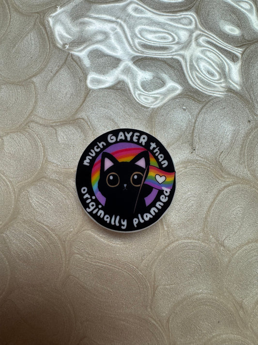 Much Gayer Than Originally Planned Custom Silicone Focal