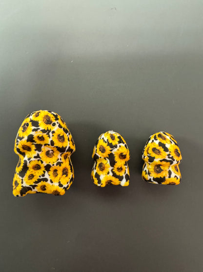 MINI Sunflower Cow Son Richard Copyrighted Custom Silicone Focal