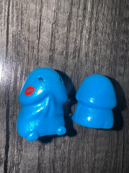 Blue Opal Kiss Richard Copyrighted Naughty Silicone Focal