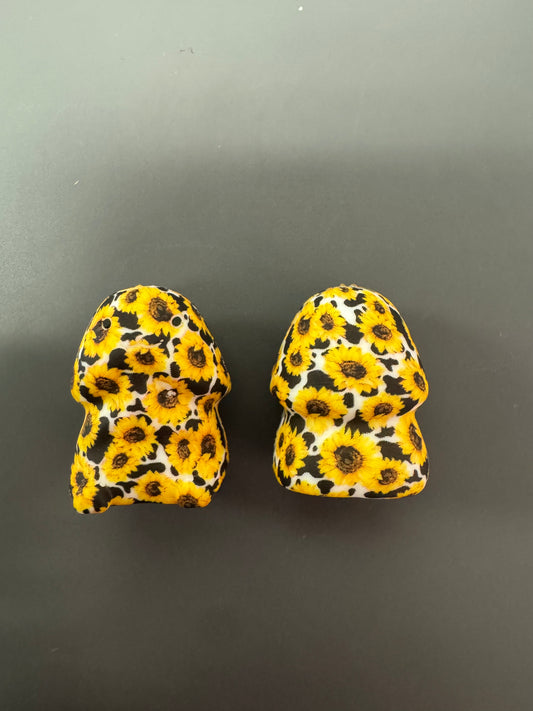 Sunflower Cow Richard Copyrighted Custom Silicone Focal