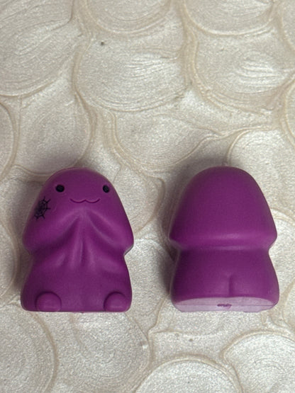 Purple Spider Web Richard  Custom Copyrighted Silicone Focal
