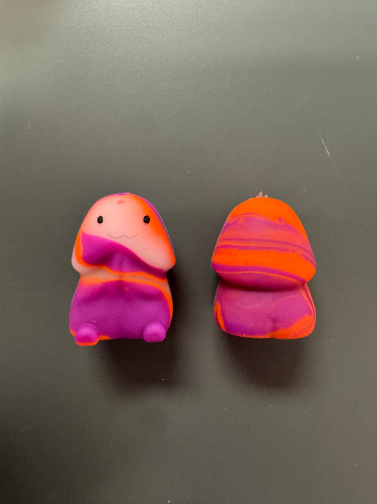 Sunset Swirl Glow in the Dark Richard Custom Copyrighted Exclusive Silicone Focal