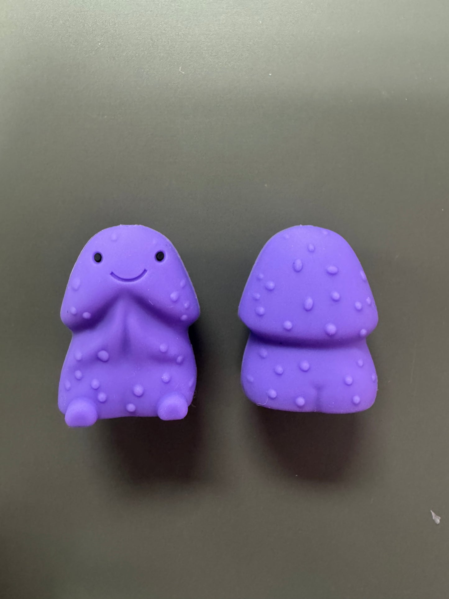 Purple Pickle Richard Custom Copyrighted Silicone Focal