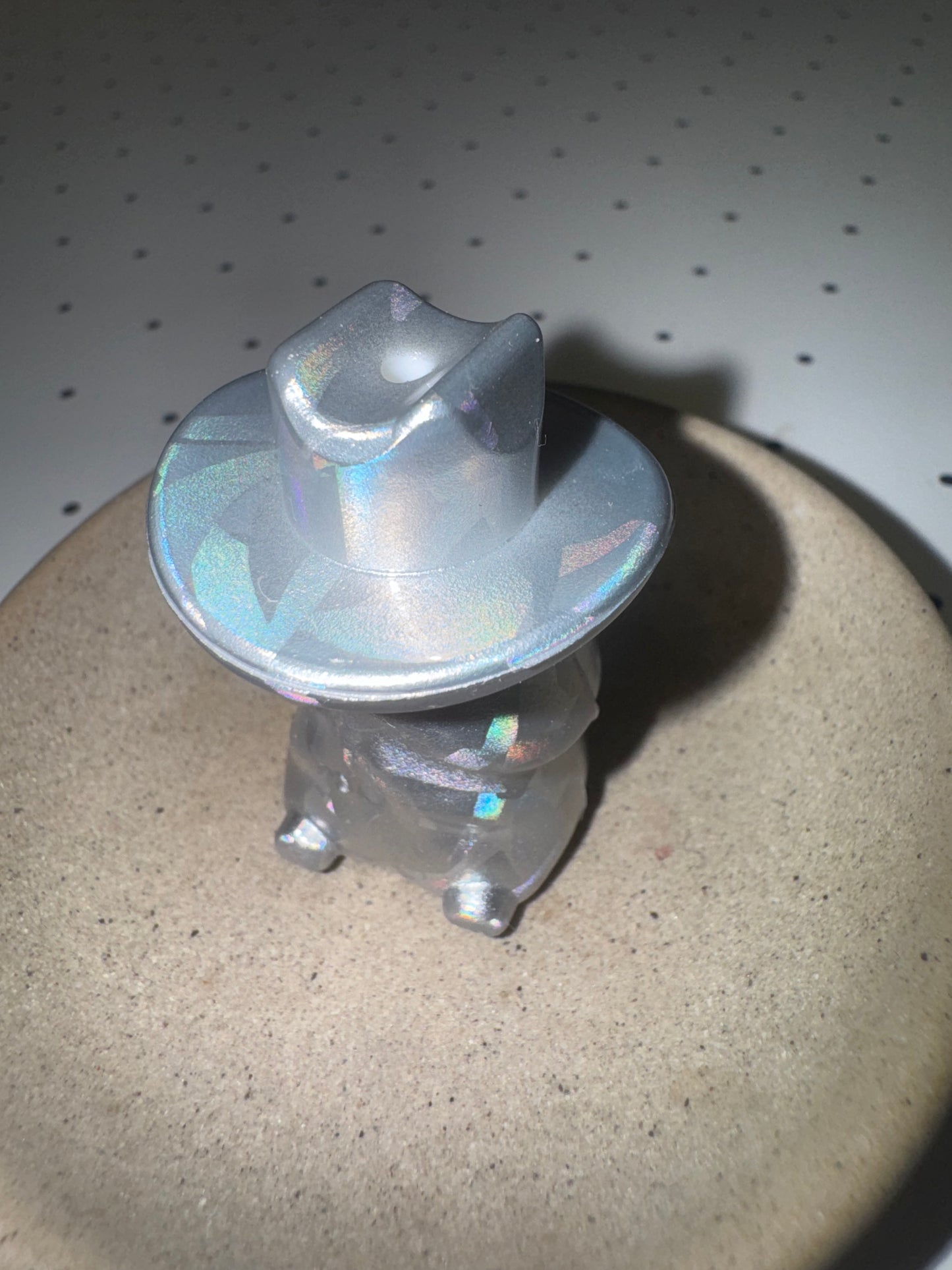 Plain Chrome Hat Custom Silicone Focal *Richard Not Included*
