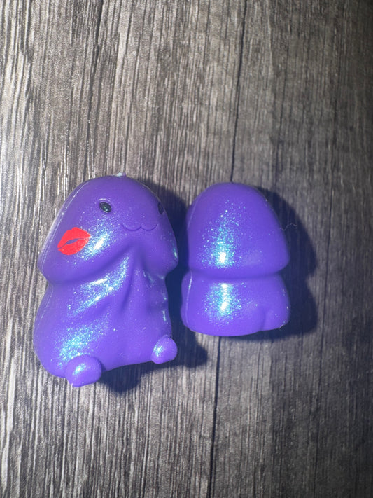 Purple Opal Kiss Richard Copyrighted Naughty Silicone Focal