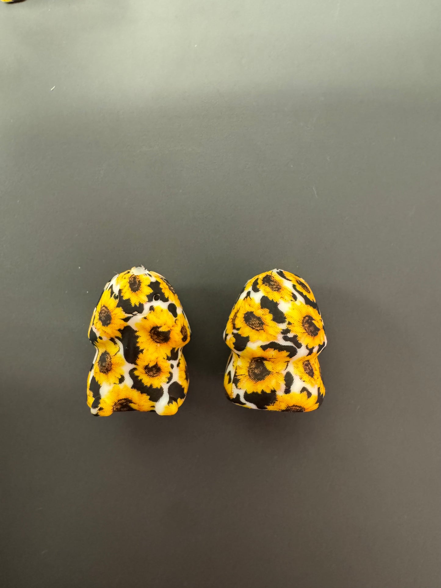 MINI Sunflower Cow Son Richard Copyrighted Custom Silicone Focal