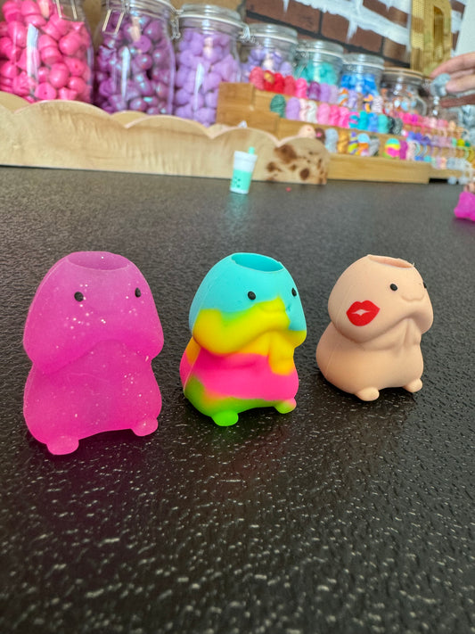 Sip Tip Richard Stanley Straw Decor Topper and Pen Grip kawaii penis dicks anti wrinkle